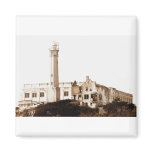 Alcatraz Prison (Sepia Tones) Refrigerator Magnet