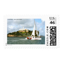 Alcatraz - San Francisco Postage Stamp