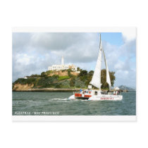 Alcatraz - San Francisco Post Card