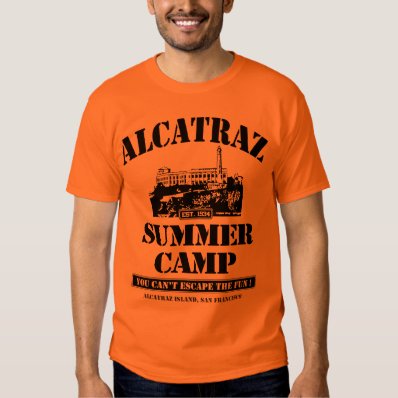 ALCATRAZ SUMMER CAMP -BLK T-SHIRT