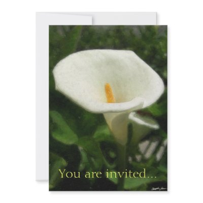 Alcatraz-Tepotzotlan Watercolor Invitation by LivingNature