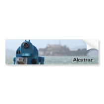 Alcatraz View Bumper Sticker