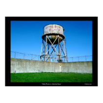 Alcatraz Water Tower posters
