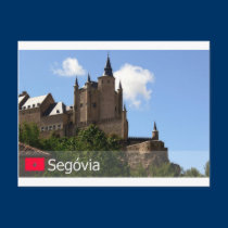 Alcazar de Segóvia, Espanha postcards