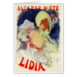 Alcazar d'Été Lidia, Jules Chéret cards
