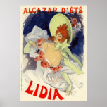 Alcazar d'Été Lidia, Jules Chéret posters