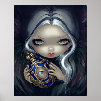 Alchemical Angel 4 ART PRINT gothic fairy lowbrow print