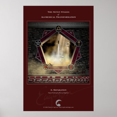 Alchemical Transformations 3: Separation Print by Duncan_Eagleson