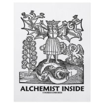 Alchemist Inside (Medieval Alchemy) Flyers