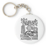 Alchemist Inside (Medieval Alchemy) Key Chain