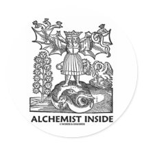Alchemist Inside (Medieval Alchemy) stickers