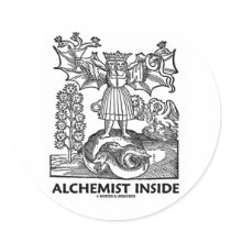 Alchemist Inside (Medieval Alchemy) stickers