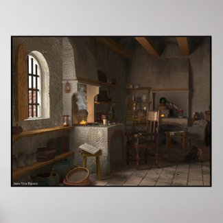 Alchemist Laboratory Print