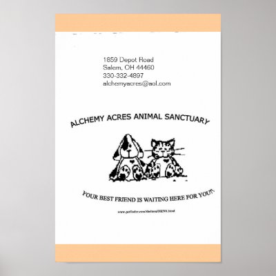 Alchemy Acres Animal Sanctuary Inc. Print by blmillsy