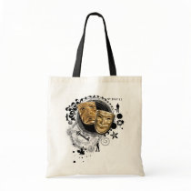 Alchemy of Acting Drama Masks Tote Bag