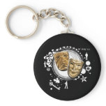 Alchemy of Acting Drama Masks Key Chains