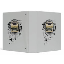 Alchemy of Writing Typewriter 3 Ring Binders