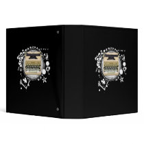 Alchemy of Writing Typewriter Vinyl Binder