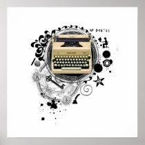 Alchemy of Writing Typewriter Print
