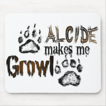 Alcide makes me growl mouse pad