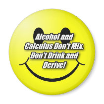 Alcohol and Calculus magnets by Danetre_Gifts Alcohol and Calculus magnets