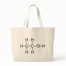 Alcohol - Chemical Formula Tote Bag