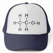 Alcohol - Chemical Formula Trucker Hat