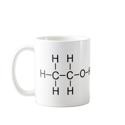 Alcohol - Chemical Formula Coffee Mugs by Thinkdifferent