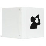 Alcohol drinking 3 ring binder