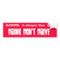 ALCOHOL, is cheaper than, GAS! bumper stickers by bakul_nita ALCOHOL, is cheaper than, GAS! bumper stickers