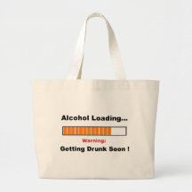 Alcohol Loading Full Tote Bag