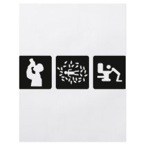 alcohol picture icon flyer design