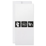 alcohol picture icon full color rack card