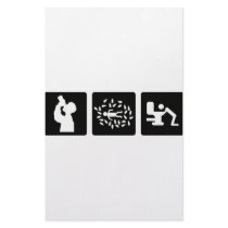 alcohol picture icon personalized stationery