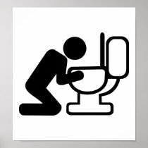 Alcohol puke toilet