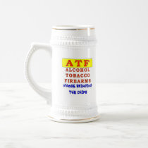 ALCOHOL TOBACCO FIREARMS COFFEE MUGS