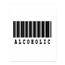 alcoholic barcode design posters by doonidesigns alcoholic barcode design posters