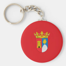 Alcolecha Spain, Spain flag Keychain