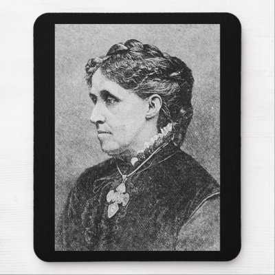 Alcott ~ Louisa May Novelist Writer Mouse Pads by fotoshoppe