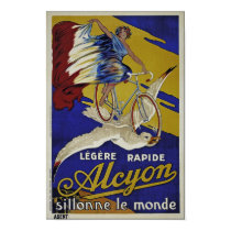 Alcyon Cycles - Quality Reproduction - Unrestored posters