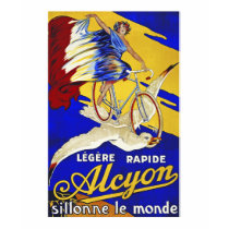 Alcyon Cycles - Vintage Bicycle Art t-shirts