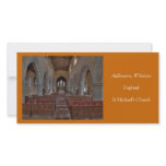Aldbourne St Michael's Church Personalised Photo Card