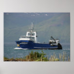 Aldebaran, Fishing Trawler in Dutch Harbor, AK Posters