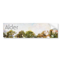 Alder Bumper Sticker bumper stickers