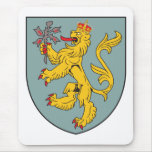 Alderney Coat of Arms Mouse Mat