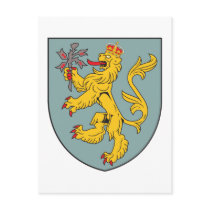 Alderney Coat of Arms postcards