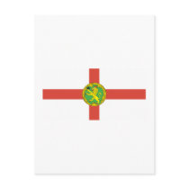 Alderney Flag postcards
