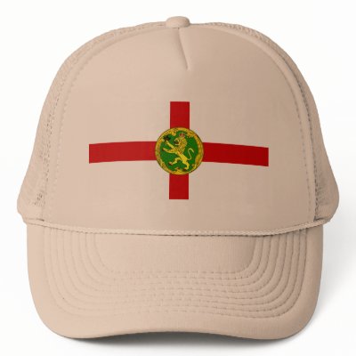 Alderney, United Kingdom Trucker Hats by bestflag