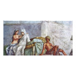 Aldobrandini Wedding Details: Bride Aphrodite And Custom Photo Card