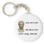 Alea Iacta Est - The Die Is Cast Keychain